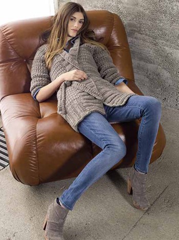 Longjacke LEI von Lana Grossa